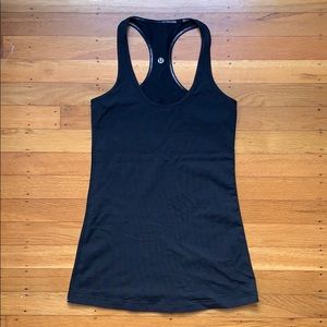 Lululemon Cool Racerback, Blk Reversible, Like New
